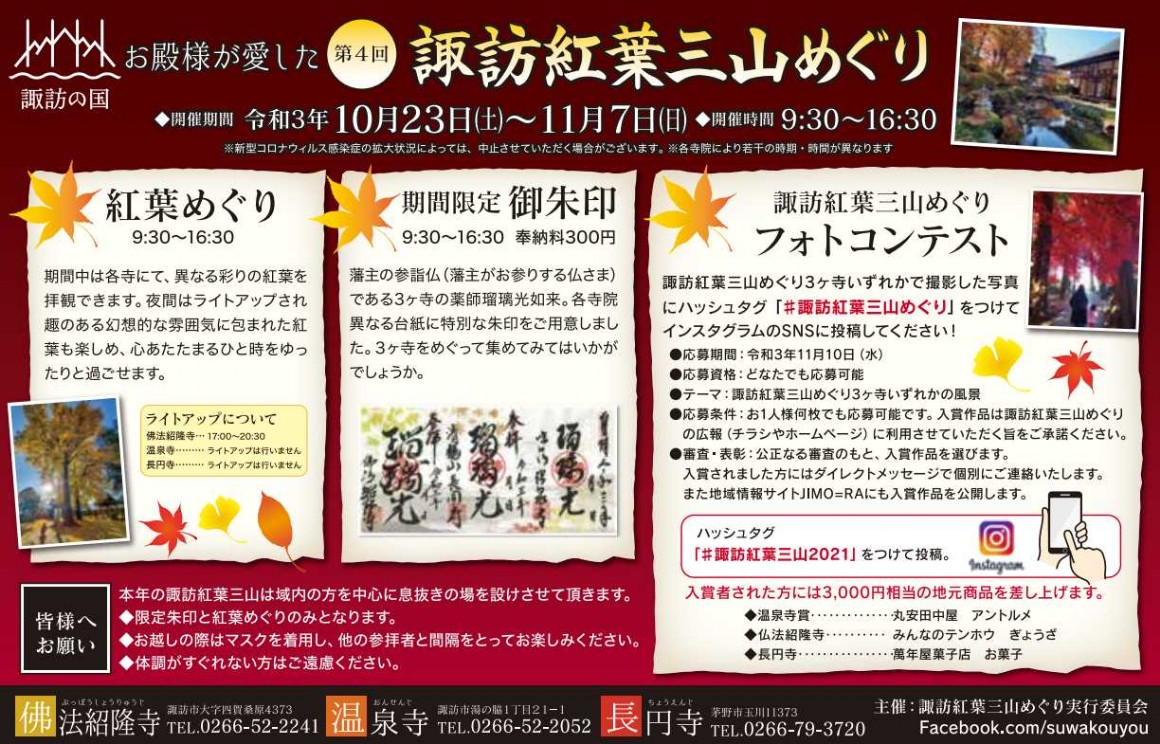 専用様のお品です‼️諏訪神社10月紅葉のみくじ‼️ ご予約のお品です‼️ 諏訪神社10月紅葉のみくじ‼️ お