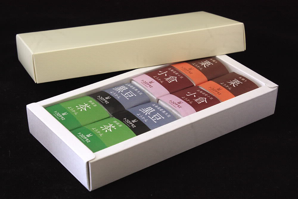 寒天入り4種のようかん