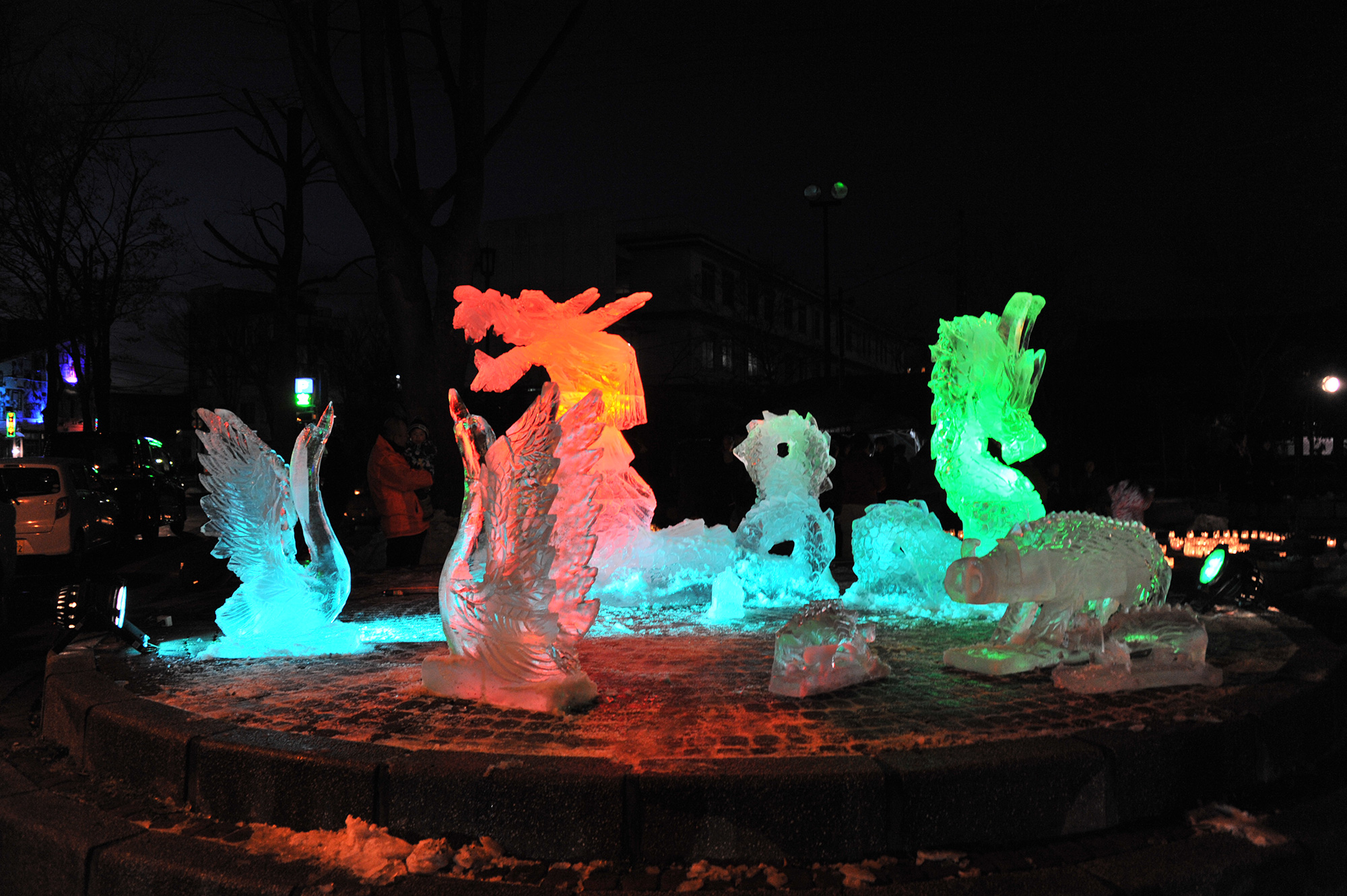 光つながる諏訪の国～ アイスキャンドル 2023 | 諏訪市観光ガイド