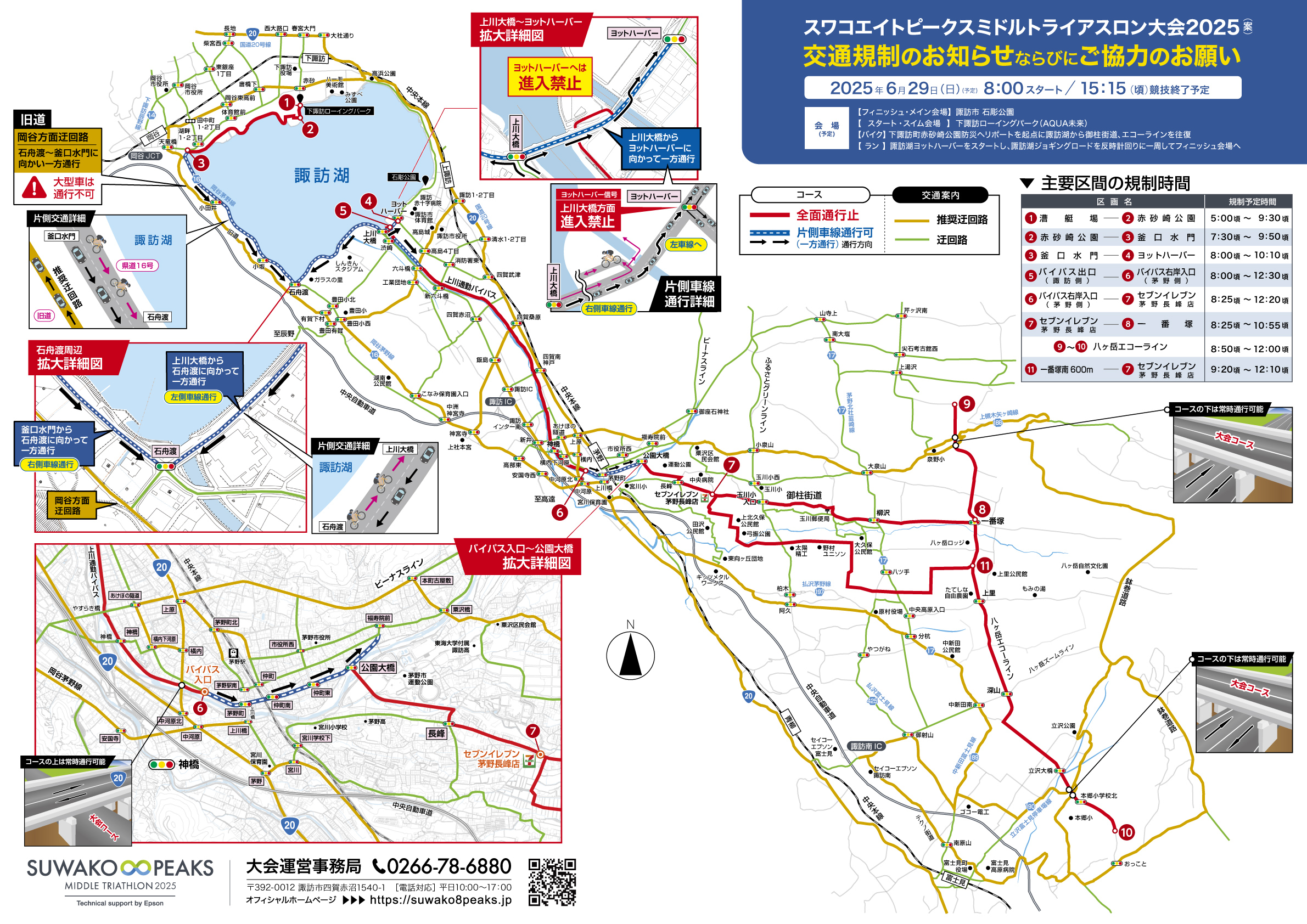 スワコエイトピークスミドルトライアスロン 2025 🏊🚴🏃 | 諏訪市観光