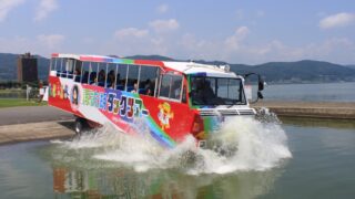 諏訪湖探検ダックツアー運休のおしらせ